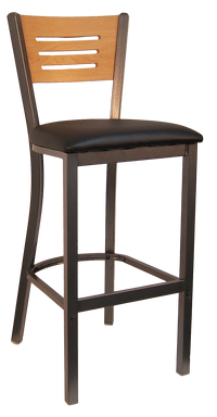 H&D Seating Index Back Metal Barstool
