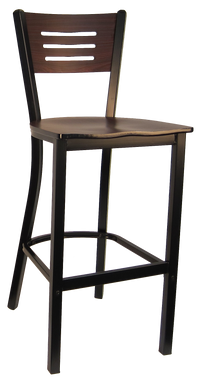 H&D Seating Index Back Metal Barstool 6157B