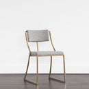 Sunpan Makena Dining Chair Monument Oatmeal / Pebble