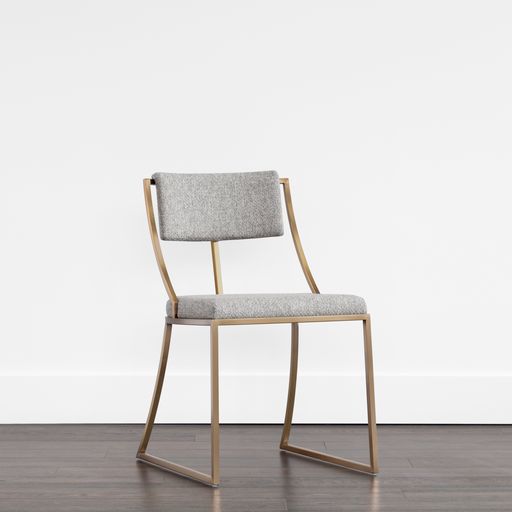 Sunpan Makena Dining Chair Monument Oatmeal / Pebble