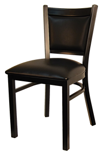 H&D Seating Upholstered Metal Chair - Set of 2