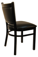 H&D Seating Upholstered Metal Chair - Set of 2