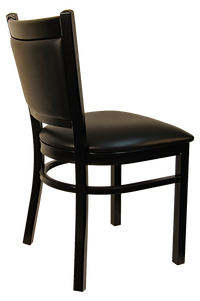 H&D Seating Upholstered Metal Chair - Set of 2