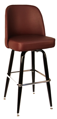 H&D Seating Single Ring Swivel Barstool