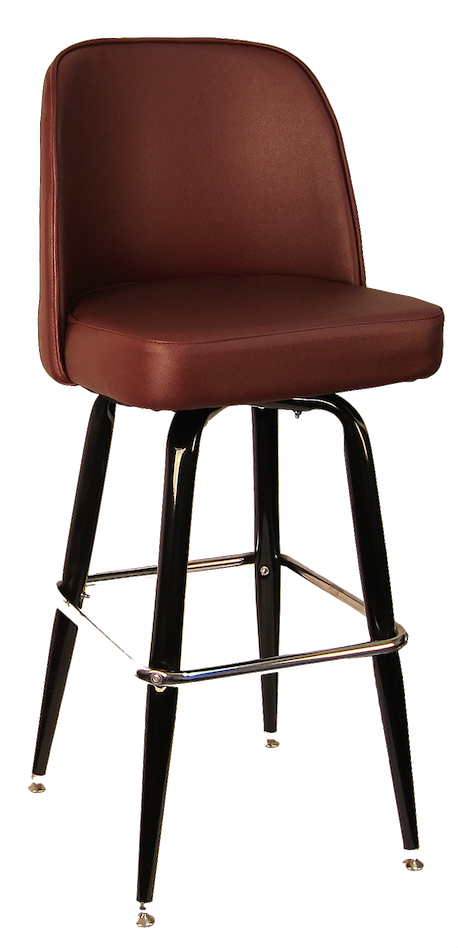 H&D Seating Single Ring Swivel Barstool