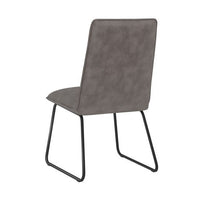 Sunpan Huxley Dining Chair in Belfast Heather Grey / Dawn Grey