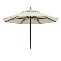 Telescope Casual Commercial Market Umbrella-9' Powdercoated Aluminum Commercial Market Umbrella-1.5" Pole-8 Ribs