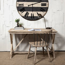 Mercana Tracy 54L x 28W Natural X Frame Wood Office Desk