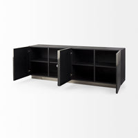 Mercana Roxdale Acid Wash Metal Sideboard