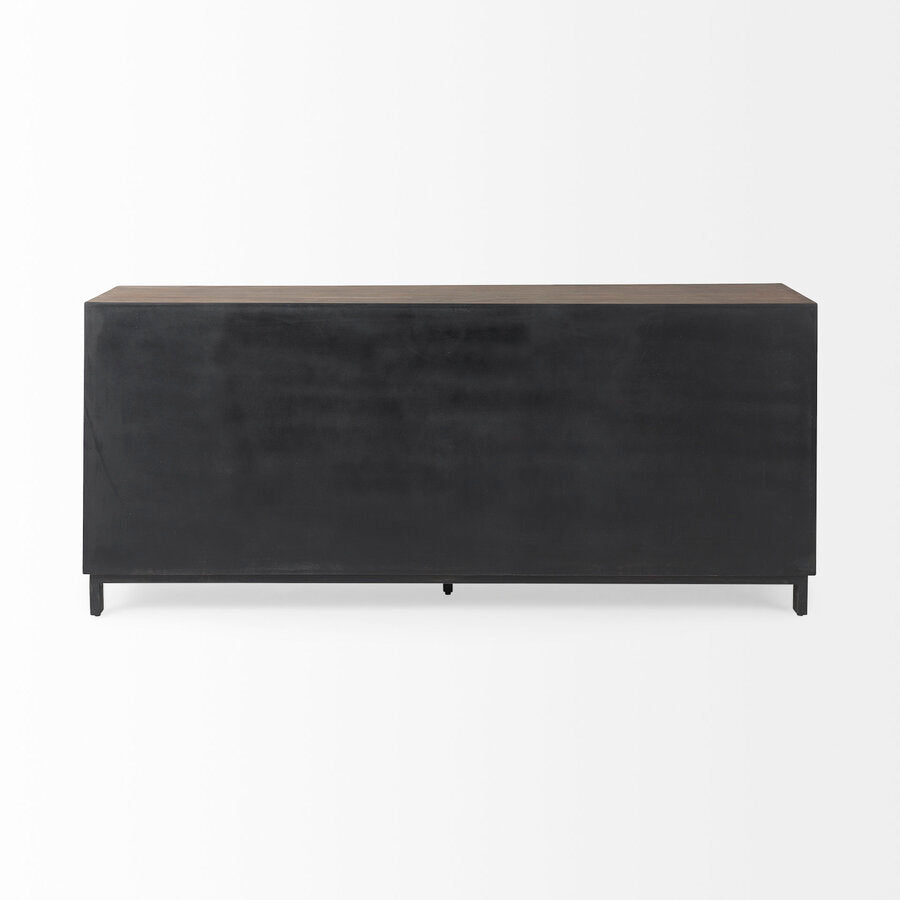 Mercana Hemlock Brown Wood Sideboard