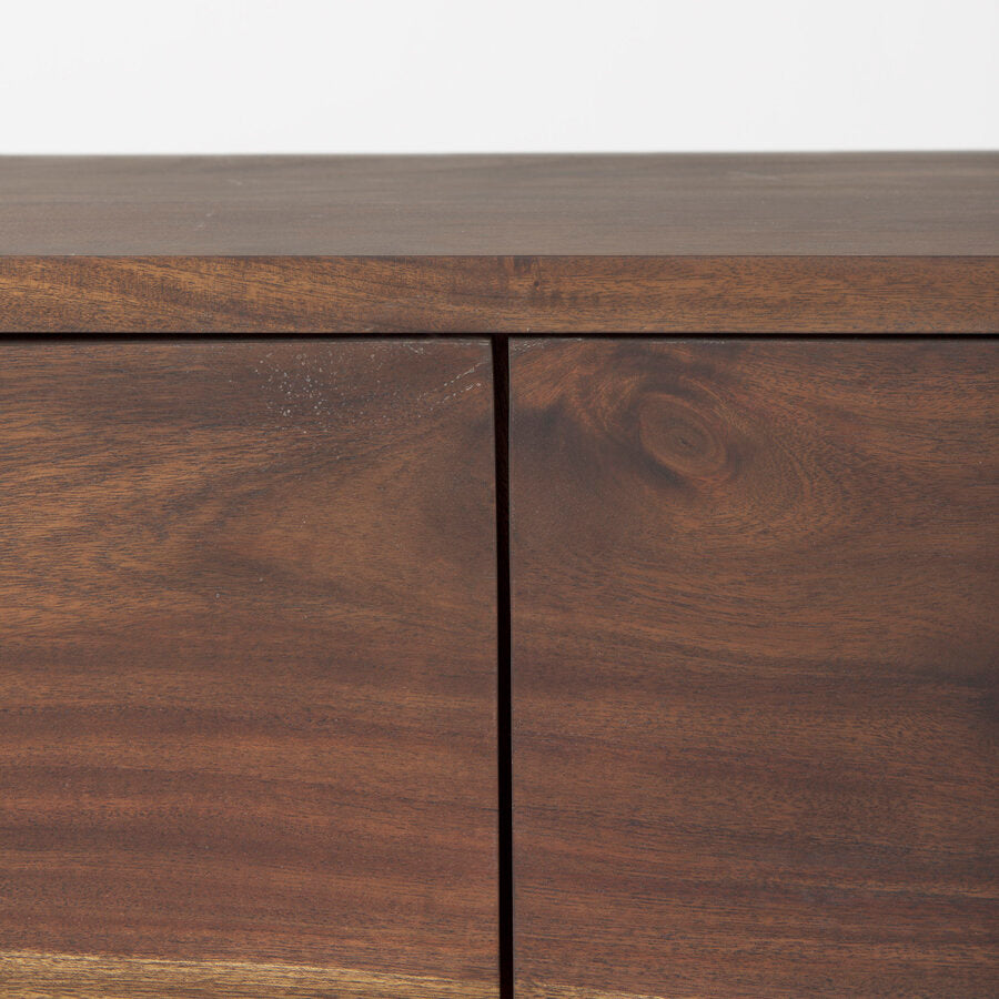 Mercana Hemlock Brown Wood Sideboard