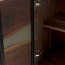 Mercana Hemlock Brown Wood Sideboard