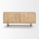 Mercana Heera Light Brown Diamond with Shelf Motif Sideboard