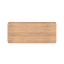 Sunset West Natural Teak 96" Dining Table