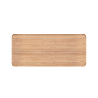 Sunset West Natural Teak 96" Dining Table