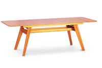 Greenington Currant 72 - 92" Extendable Dining Table In Caramelized / Black Walnut