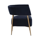 Sunpan Maestro Lounge Chair Danny Navy / Danny Rust / Dove Cream