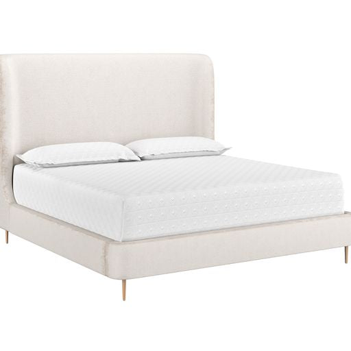 Sunpan Tierra Bed King Bergen French Blue / Bergen Taupe