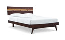 Greenington Azara Queen Platform Bed, Caramelized / Sable