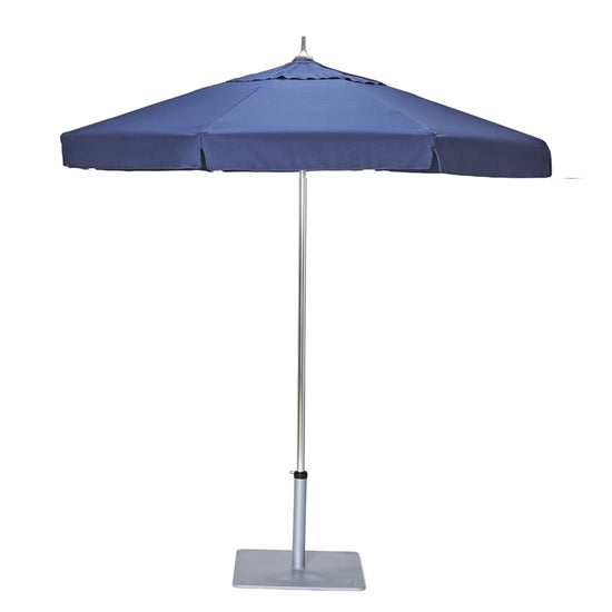 Woodard Canopi Forum 6' Square Market Umbrella with Sunbrella Marine Fabric