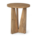 Mercana Mattius Black / Light Wood Accent Table