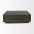 Mercana Hayden Dark / Light Brown Wood Square Coffee Table
