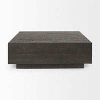 Mercana Hayden Dark / Light Brown Wood Square Coffee Table