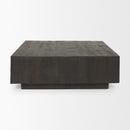 Mercana Hayden Dark / Light Brown Wood Square Coffee Table