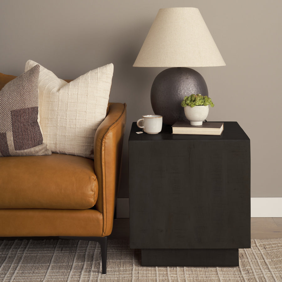 Mercana Hayden Dark / Light Wood End/Side Table