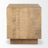 Mercana Hayden Dark / Light Wood End/Side Table