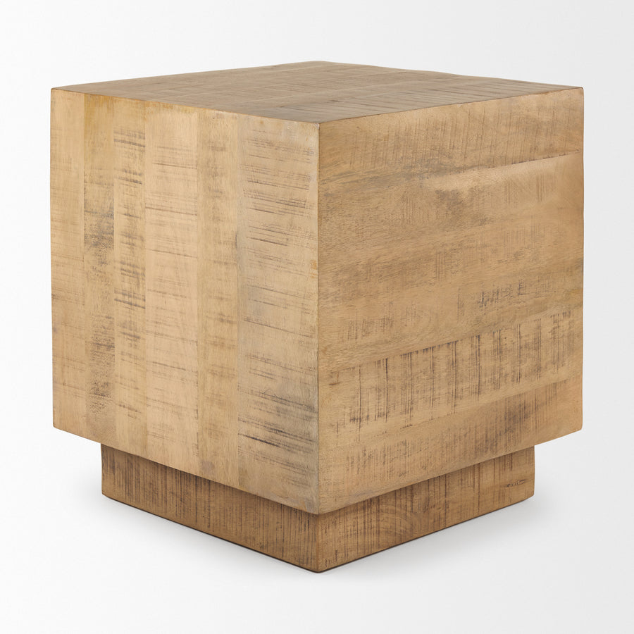 Mercana Hayden Dark / Light Wood End/Side Table