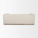 Mercana Ricciardo Cream Boucle 3-Seater Sofa