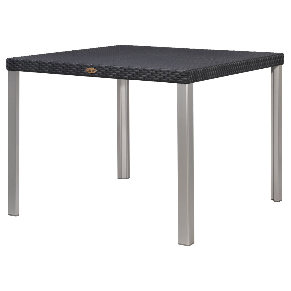 Lagoon Oslo Grey/Black/Brown/White Rattan Dinning Table With Aluminum Tube
