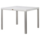 Lagoon Oslo Grey/Black/Brown/White Rattan Dinning Table With Aluminum Tube