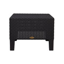 Lagoon Magnolia Grey/Black/Brown/Tan/White Rattan Side Table