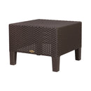 Lagoon Magnolia Grey/Black/Brown/Tan/White Rattan Side Table