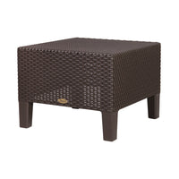 Lagoon Magnolia Grey/Black/Brown/Tan/White Rattan Side Table