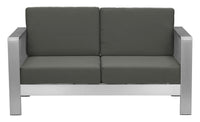 Zuo Modern Cosmopolitan Sofa in Dark Gray