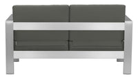 Zuo Modern Cosmopolitan Sofa in Dark Gray