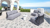 Zuo Modern Mekan Sofa in Gray