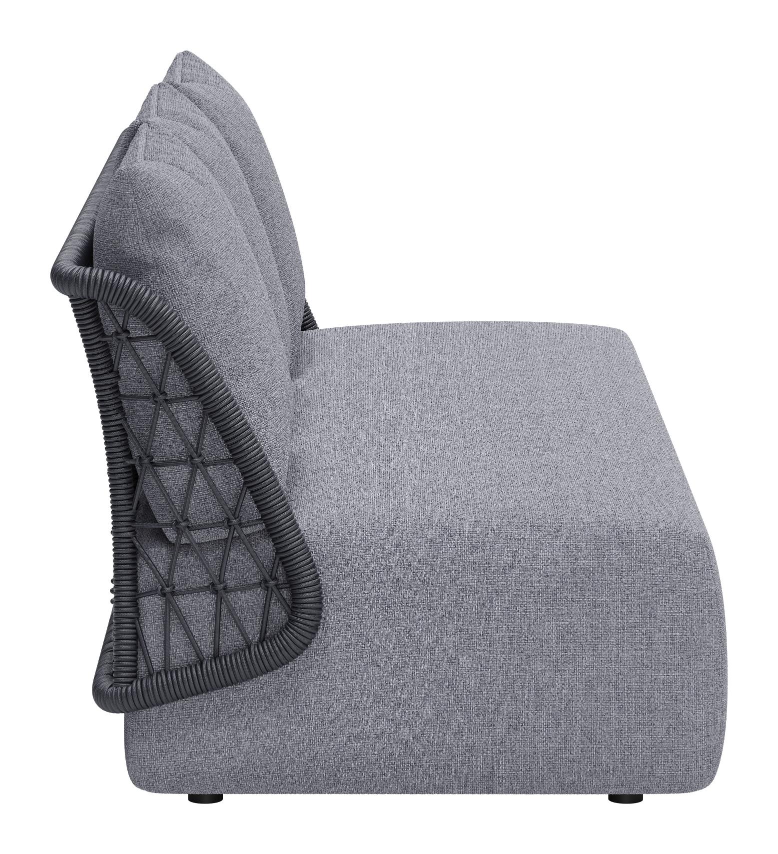 Zuo Modern Mekan Sofa in Gray