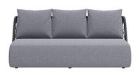 Zuo Modern Mekan Sofa in Gray