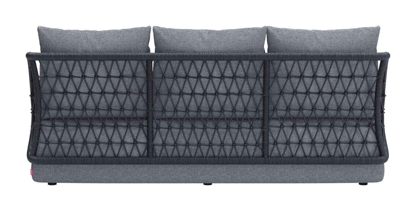 Zuo Modern Mekan Sofa in Gray