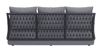 Zuo Modern Mekan Sofa in Gray