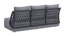 Zuo Modern Mekan Sofa in Gray