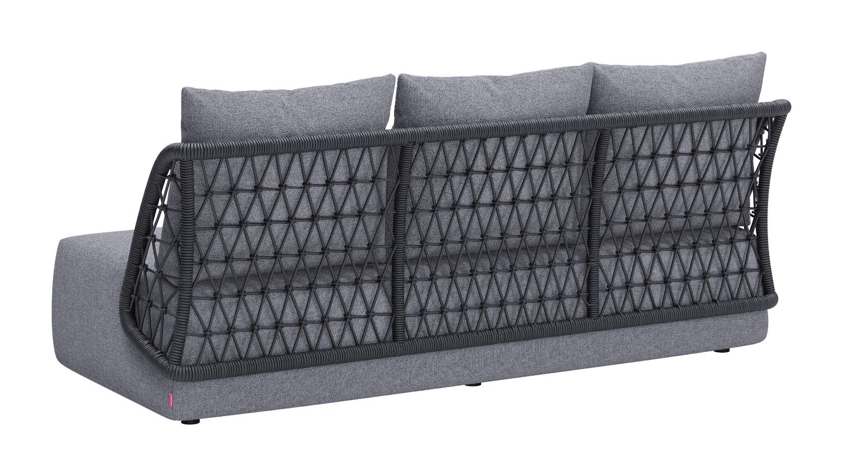 Zuo Modern Mekan Sofa in Gray
