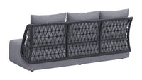 Zuo Modern Mekan Sofa in Gray
