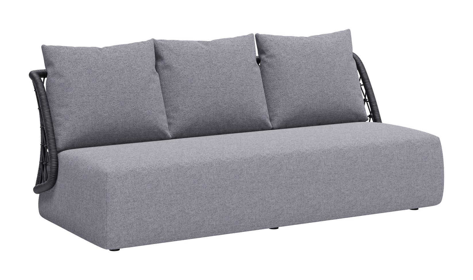 Zuo Modern Mekan Sofa in Gray