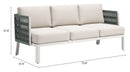 Zuo Modern Bridgehampton Sofa in White