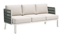 Zuo Modern Bridgehampton Sofa in White